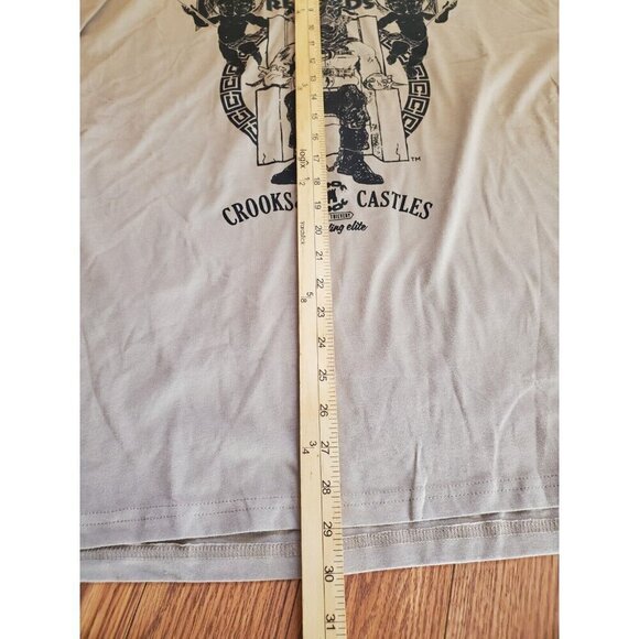 Crooks & Castles Mens 2XL Death Row Records Core Graphic Tee T-Shirt Tan NWT - Picture 6 of 9
